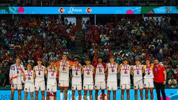 La Sub-17, con la plata mundial de Málaga.