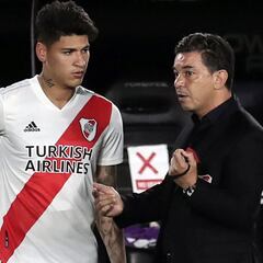Gallardo: "Lo bueno que hace el equipo no se concreta a veces"