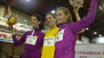 Ruth Beitia, Alessia Trost e Airene Palsyte.