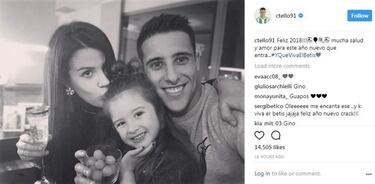 Los mensajes y las felicitaciones por Año Nuevo de los futbolistas