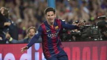 DEPREDADOR. Messi desplegó ante el Bayern un arsenal ofensivo imparable.