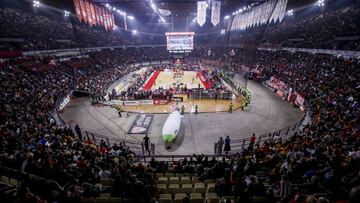 ATHENS, GREECE - MARCH 03: Panoramic view of Friendship Stadium during the 2019/2020 Turkish Airlines EuroLeague Regular Season Round 27 match between Olympiacos Piraeus and Panathinaikos Opap Athens at Peace and Friendship Stadium on March 03, 2020 in Athens, Greece. (Photo by Panagiotis Moschandreou/Euroleague Basketball via Getty Images)
PUBLICADA 08/10/21 NA MA30 5COL
