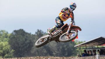 Jorge Prado, hoy en acción en Rusia.