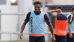 Boateng, durante un entrenamiento.