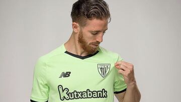 Muniain, con la segunda camiseta del Athletic