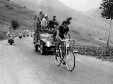 Fausto Coppi ganó el Giro en 1940, 1947, 1949, 1952 y 1953.