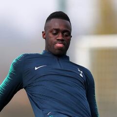 Dávinson Sánchez vuelve a entrenar de manera diferenciada