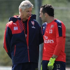 Así le fue a David Ospina en el Arsenal de Arsene Wenger