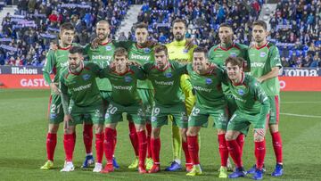 El once del Alavés en Butarque