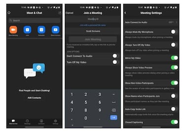 Novedades Zoom: nuevo modo oscuro y reacciones en Android
