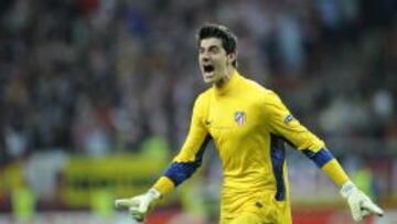 El portero del Atlético de Madrid, uno de los más prometedores de Europa.
