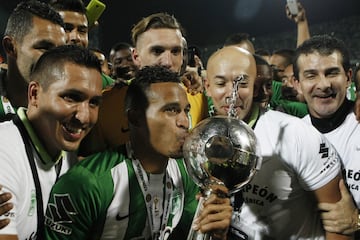 Nacional celebró el título en su casa. La tercera Libertadores para Colombia, luego del 89 y en 2004 con Once Caldas.