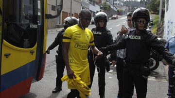 Lawyers attempt to detain Enner Valencia at Ecuador training