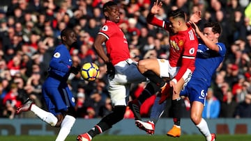 Manchester United 2-1 Chelsea: Alexis Sánchez fue titular