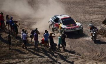 San Juan - Río Cuarto. Cyril Despres y David Castera.