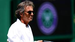 Rafael Nadal's coach Francisco Roig during a practice session on court 16 on day eight of the 2022 Wimbledon Championships at the All England Lawn Tennis and Croquet Club, Wimbledon. Picture date: Monday July 4, 2022. (Photo by Aaron Chown/PA Images via Getty Images)