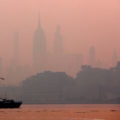 How are the Canadian wildfires affecting sports in the U.S.A.?