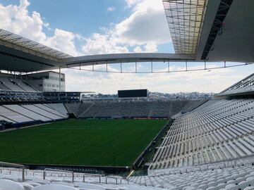 El escenario deportivo está situado en Sao Paulo y acogerá el partido de los cuartos de final de Copa América entre Colombia y Chile.