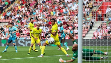 Imagen del último amistoso del Villarreal.