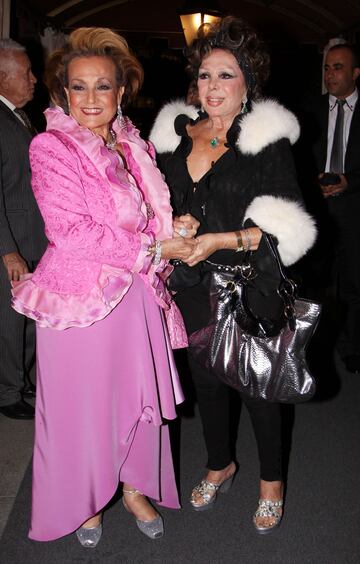 Carmen Sevilla con Marujita D¨ªaz en 2010