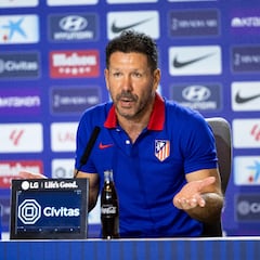Simeone, sobre el calendario: “A nadie le importará cuando acabe cada partido...”