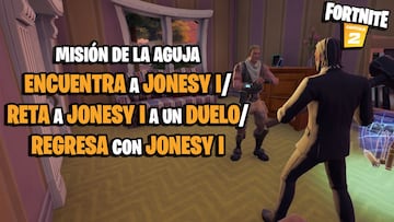¿Dónde encontrar a Jonesy I y cómo retarlo a un duelo en Fortnite Temporada 6?