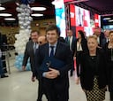 Milei inaugura el supermercado más moderno y grande de Argentina y las redes estallan: “Ahora entiendo por qué viajan a Chile”