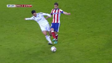 Para la cuarentena: la patada de Isco que desató la furia de Simeone y del estadio