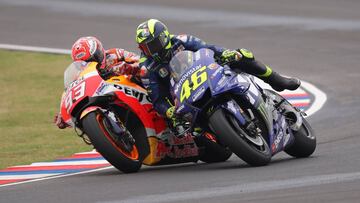 Entre M&aacute;rquez y Rossi han saltado chispas en los &uacute;ltimos a&ntilde;os.