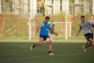 Así fue el entrenamiento de Boca en Barcelona