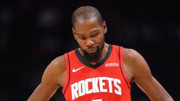 Kevin Durant, alero de Houston Rockets, en un partido ante Detroit Pistons.