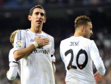 Las mejores imágenes de Di María en el Real Madrid