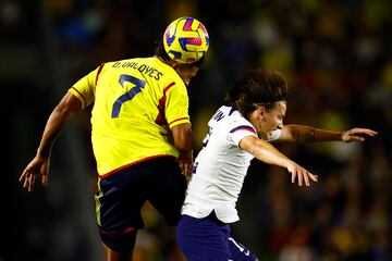 La Selección Colombia enfrentó a Estados Unidos en partido amistoso en el Dignity Health Sports Park.