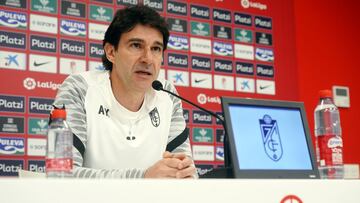 Karanka durante una rueda de prensa.