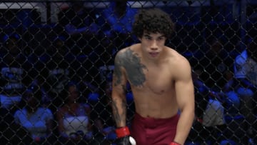 Imanol Rodríguez previo a su pelea de UFC.
