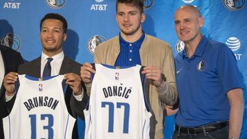 Doncic, presentado con los Mavs: "No sé mucho sobre Dallas"