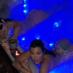 Las Kardashian-Jenner en bikini bajo cero durante su escapada a la nieve