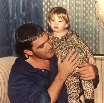 Antonio Banderas con su hija Stella del Carmen