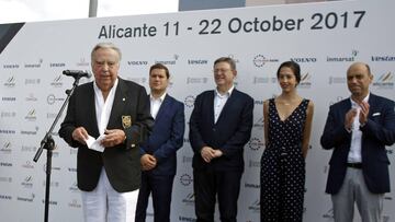 Pedro Ferr¨¢ndiz, padrino de la salida de la Volvo en Alicante