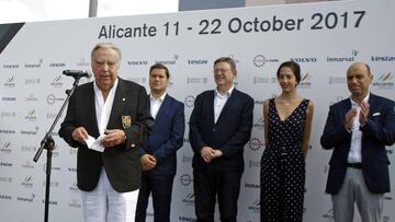 Pedro Ferrándiz, padrino de la salida de la Volvo en Alicante