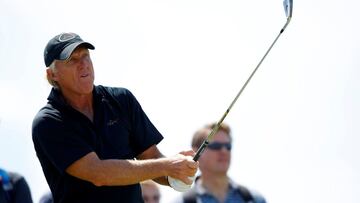 Greg Norman, hospitalizado con síntomas de coronavirus