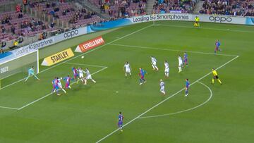 El gol de Araújo que le hace ser el nuevo ídolo del Barcelona: cabezazo imponente