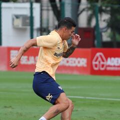 James, con molestia: en duda para enfrentar a Flamengo