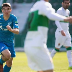 El Zenit impone su pegada en el amistoso ante el Elche