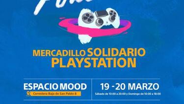 PlayStation celebra este fin de semana su mercadillo solidario