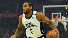 Kawhi Leonard, durante un partido contra Orlando Magic.