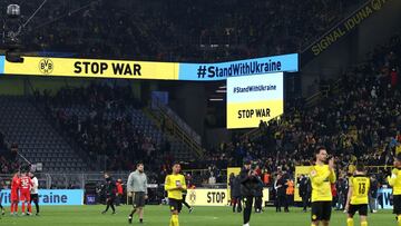 La televisi車n rusa suspende el Dortmund-Leipzig por la guerra