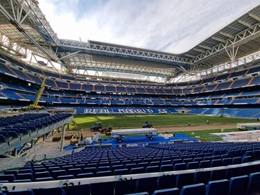 El Bernabéu, de nuevo una alfombra