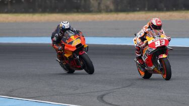 Pol Espargaró y Marc Márquez.