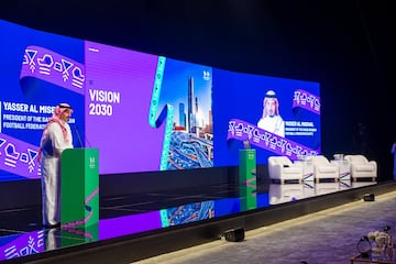 Yasser Al Misehal, presidente de la Federación de Fútbol de Arabia Saudita